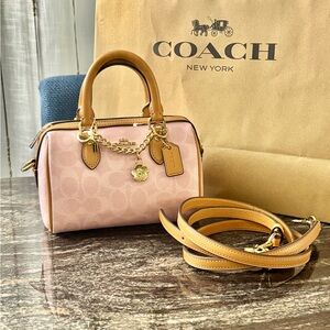 Coach Mini Rowan in Pink 2026 Drop